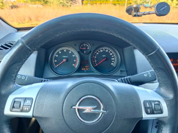 2011 Opel Astra H Рестайлинг, чёрный, 550000 рублей - вид 7