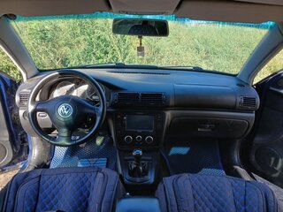2001 Volkswagen Passat B5 Рестайлинг, синий, 255000 рублей, вид 5