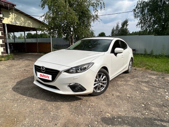 2015 Mazda 3 III (BM), белый