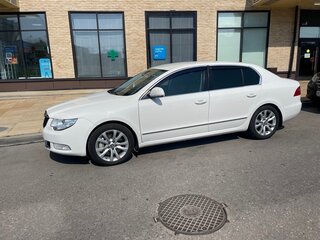 2013 Skoda Superb DSG II, белый, 1150000 рублей, вид 1
