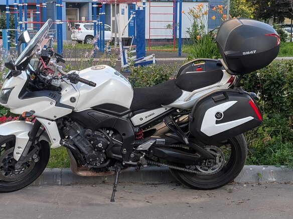 2012 Yamaha FZ1, белый - вид 14