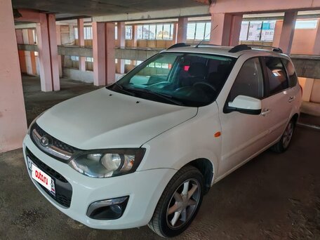 2014 Lada (ВАЗ) Kalina II, белый, 500000 рублей, вид 1