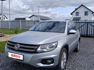 2012 Volkswagen Tiguan I Рестайлинг, серебристый, 1000000 рублей, вид 2