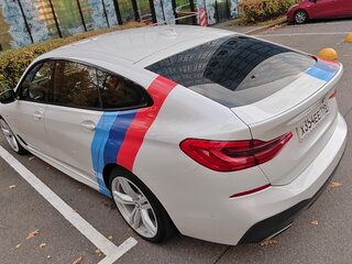 2019 BMW 6 серии Gran Turismo 630i IV (G32), белый, 3160000 рублей, вид 5
