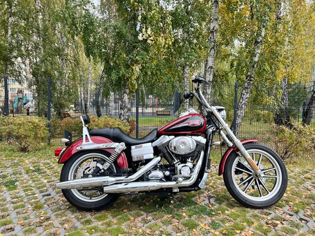2006 Harley-Davidson Dyna Low Rider, красный, 800000 рублей, вид 1