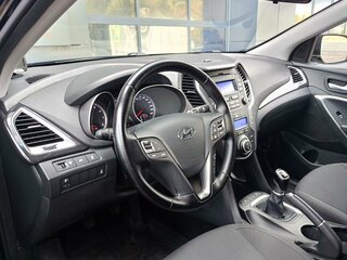 2014 Hyundai Santa Fe III, чёрный, 1635000 рублей, вид 5