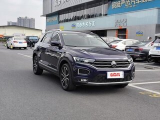 2023 Volkswagen T-Roc I (China Market) Рестайлинг, синий, 1390444 рублей, вид 3