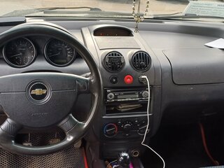 2006 Chevrolet Aveo I, чёрный, 280000 рублей, вид 5