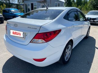 2012 Hyundai Solaris I, белый, 549000 рублей, вид 4
