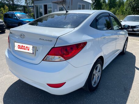 2012 Hyundai Solaris I, белый, 549000 рублей, вид 4