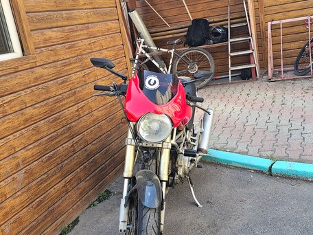 1995 Ducati Monster 400, красный, 230000 рублей, вид 2