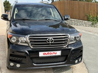 2014 Toyota Land Cruiser 200 Series Рестайлинг 1, чёрный, 3750000 рублей, вид 1