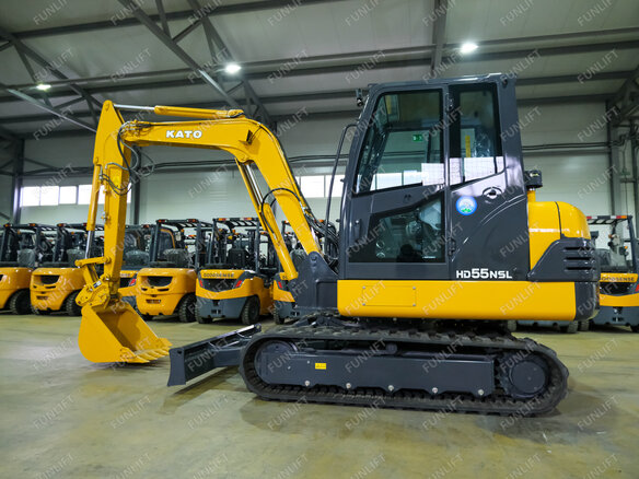 2024 KATO HD55NSL, жёлтый, 5740000 рублей - вид 2