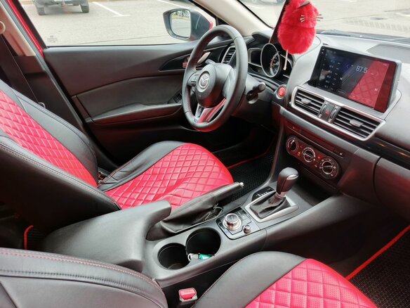 2013 Mazda 3 III (BM), красный - вид 13
