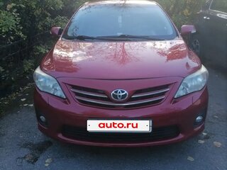2011 Toyota Corolla X (E140, E150) Рестайлинг, пурпурный, 1149000 рублей, вид 2