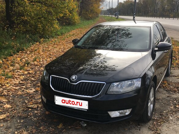 2013 Skoda Octavia III (A7), чёрный, 1200000 рублей