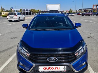 2020 Lada (ВАЗ) Vesta SW Cross I, синий, 1350000 рублей, вид 2