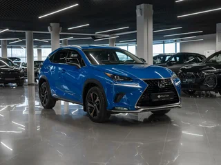 2020 Lexus NX 200 I Рестайлинг, синий, 3720000 рублей, вид 2