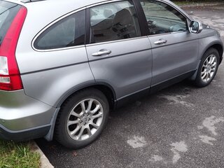 2008 Honda CR-V III, серебристый, 860000 рублей, вид 4