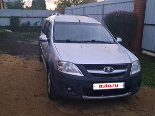 2016 Lada (ВАЗ) Largus Cross I, серебристый, 700000 рублей, вид 1