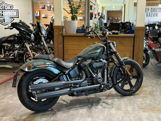 2021 Harley-Davidson Street Bob, зелёный, 1890000 рублей, вид 4