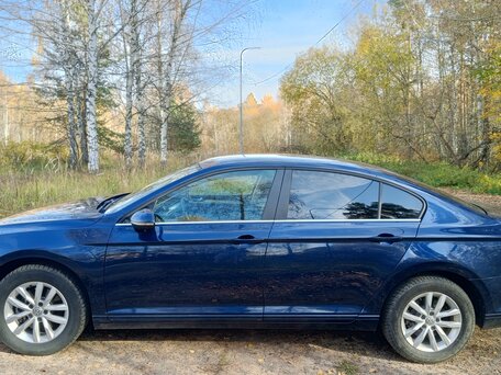 2016 Volkswagen Passat B8, синий, 1300000 рублей, вид 4