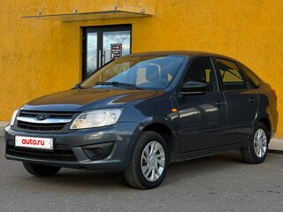 2016 Lada (ВАЗ) Granta I, серебристый, 335000 рублей, вид 1