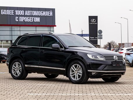 2015 Volkswagen Touareg II Рестайлинг, чёрный, 2645000 рублей, вид 3