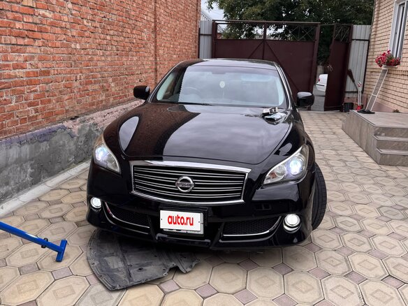 2010 Nissan Fuga II, чёрный, 750000 рублей - вид 1