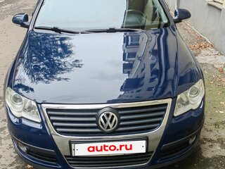 2009 Volkswagen Passat B6, синий, 750000 рублей, вид 1