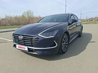 2021 Hyundai Sonata VIII (DN8), синий, 2800000 рублей, вид 2