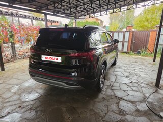 2020 Hyundai Santa Fe IV Рестайлинг, чёрный, 2850000 рублей, вид 5