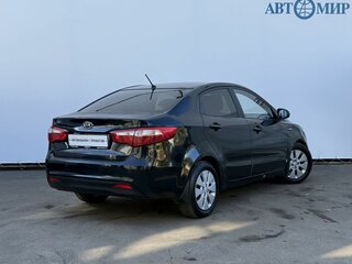 2012 Kia Rio 4-speed III, чёрный, 750000 рублей, вид 5