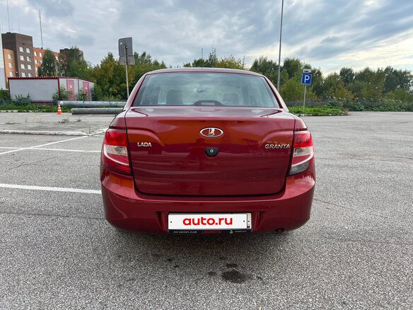 2016 Lada (ВАЗ) Granta I, пурпурный, 470000 рублей - вид 14