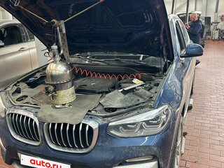 2018 BMW X3 20d xDrive III (G01), синий, 3450000 рублей, вид 3