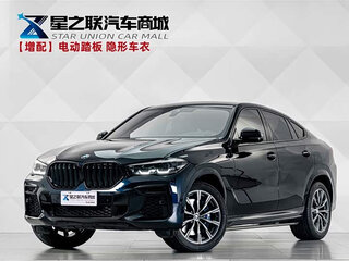 2023 BMW X6 30i III (G06), синий, 7157858 рублей, вид 1