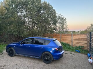 2007 Mazda 3 I (BK) Рестайлинг, синий, 440000 рублей, вид 5