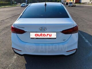 2019 Hyundai Solaris II, белый, 1200000 рублей, вид 4