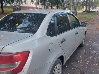 2016 Lada (ВАЗ) Granta I, серебристый, 350000 рублей, вид 3