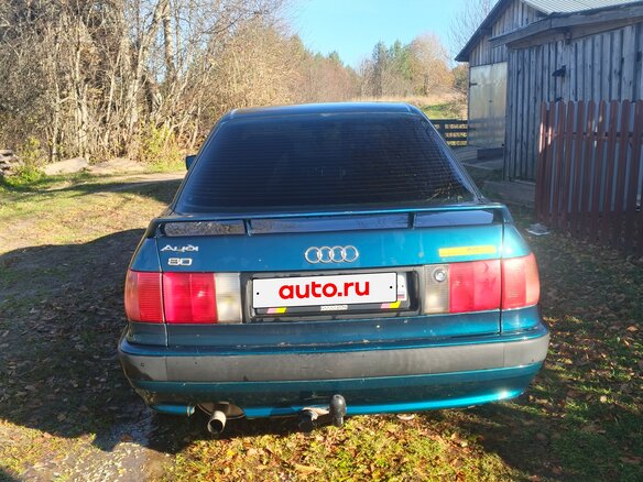 1994 Audi 80 V (B4), зелёный, 255000 рублей - вид 6