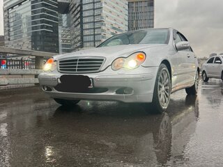 2002 Mercedes-Benz C-Класс 200 II (W203), серебристый, 490000 рублей, вид 3