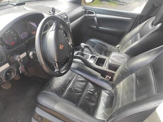 2005 Porsche Cayenne I (955), чёрный, 900000 рублей, вид 5