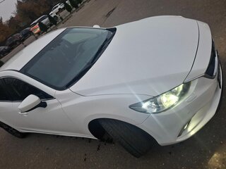 2016 Mazda 6 III (GJ) Рестайлинг, белый, 1370000 рублей, вид 2