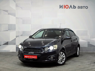 2013 Chevrolet Aveo II, чёрный, 595000 рублей, вид 2