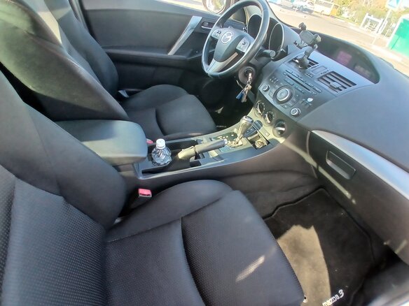 2013 Mazda 3 II (BL) Рестайлинг, серебристый, 1000000 рублей - вид 4