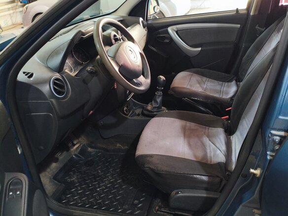2012 Renault Duster I, серый, 810000 рублей - вид 6