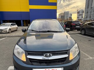 2014 Lada (ВАЗ) Granta I, серый, 360000 рублей, вид 1