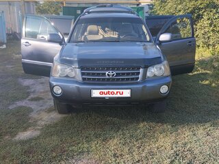 2001 Toyota Highlander I (XU20), серый, 1300000 рублей, вид 2