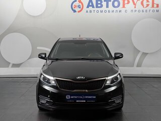 2016 Kia Rio III Рестайлинг, чёрный, 1142000 рублей, вид 3