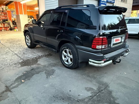 2004 Lexus LX 470 II Рестайлинг, чёрный - вид 8